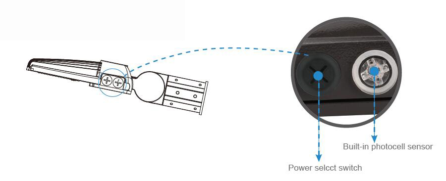 Yaorong High-pole light Built-in Photocell Optional