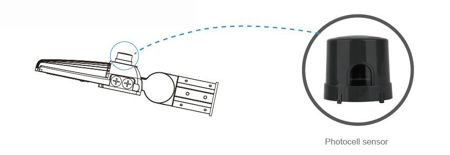 Yaorong LED parking lot light Twist Lock Photocell Sensor