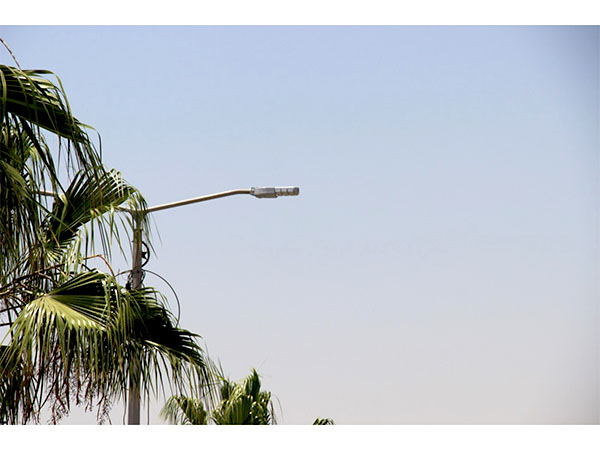 module led street light project case in Israel