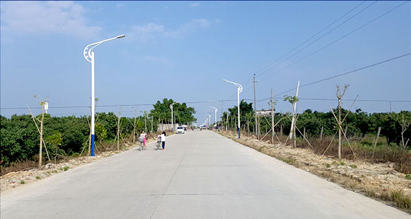 led street light project case in Shanwei