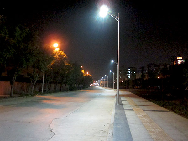 led street light project case in Guanjingtou