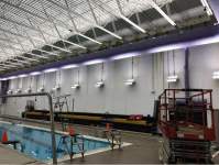 What are the methods for dimming LED floodlights?